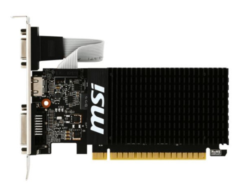 GF GT 710 1Gb DDR3 MSI (GT 710 1GD3H LP)