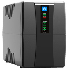 ДБЖ FrimeCom VP-1000, Line Int., AVR, 2 x євро, LED, пластик