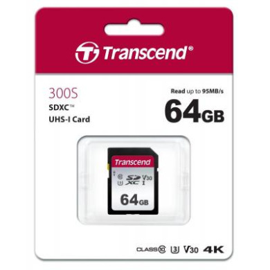 64GB SDXC class 10 UHS-I U3 V10