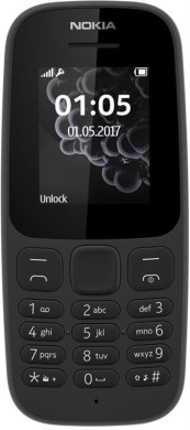 Nokia 105 SS New Black (A00028356)