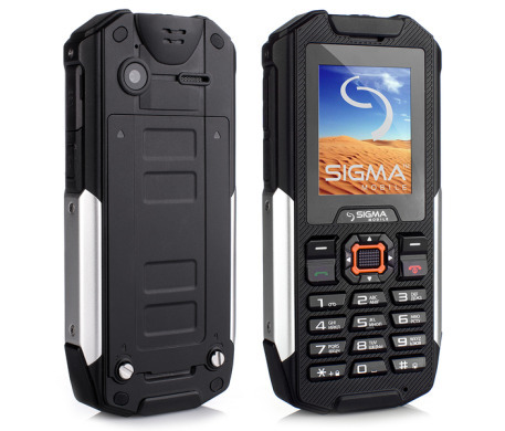 Sigma mobile X-treme IT68 Dual Sim Black (4827798337615)