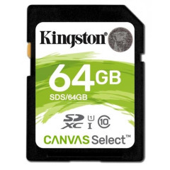 SDXC 64GB UHS-I Class 10 Kingston Canvas Select (SDS/64GB)