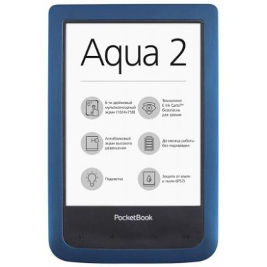 PocketBook 641 Aqua 2, Blue/Black (PB641-A-CIS)