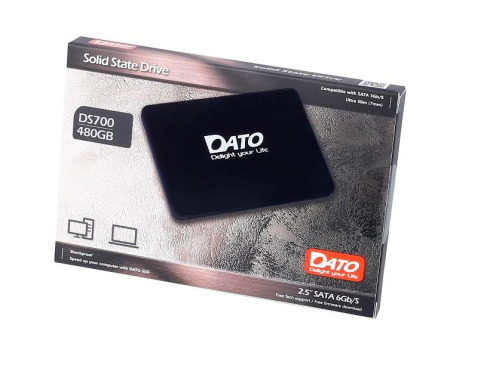 Накопичувач SSD 480GB Dato DS700 2.5" SATAIII TLC (DS700SSD-480GB) Накопичувач SSD 480GB Dato DS700 2.5" SATAIII TLC (DS700SSD-480GB)