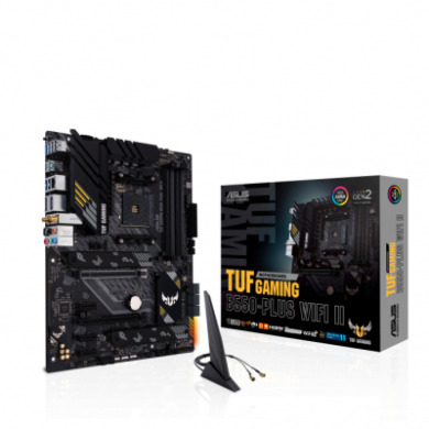 Материнская плата ASUS TUF GAMING B550-PLUS WIFI II Материнская плата ASUS TUF GAMING B550-PLUS WIFI II