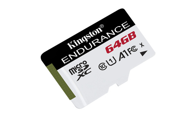 Карта пам'яті Kingston 64GB microSDXC class 10 UHS-I U1 A1 High Endurance (SDCE/64GB) Карта пам