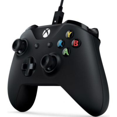 Microsoft Xbox One Controller + USB Cable for Windows (4N6-00002)