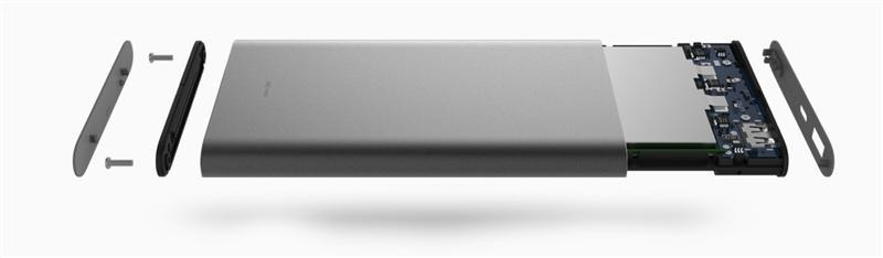 Xiaomi Mi Pro 10000mAh (USB to Type-c) Gray (PLM01ZM)