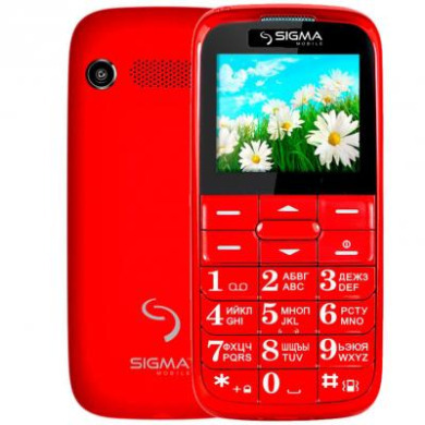 Sigma mobile Comfort 50 Slim Dual Sim Red (4304210212151)
