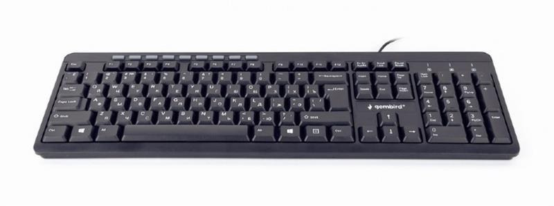 Клавиатура Gembird KB-UM-106-UA USB Black (KB-UM-106-UA) Клавиатура Gembird KB-UM-106-UA USB Black (KB-UM-106-UA)