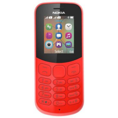 Nokia 130 New 2017 Dual Sim Red
