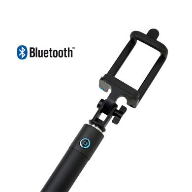 Телескопический монопод Grand-X Deluxe Bluetooth U-крепление 200-750мм Blue (MPGDBUBL)