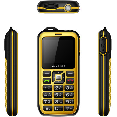 Astro B200 RX Dual Sim Black/Yellow
