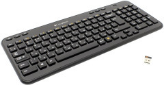 Клавиатура Logitech K360 Black USB Wireless (920-003095)