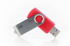 USB3.0 16GB GOODRAM UTS3 (Twister) Red (UTS3-0160R0R11)