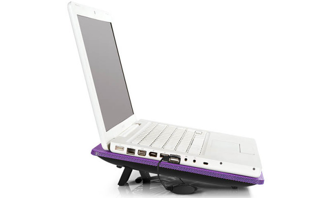 Охлаждающая подставка для ноутбука Deepcool N1 Purple 15.6"