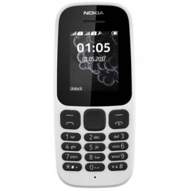 Nokia 105 DS New White (A00028316)