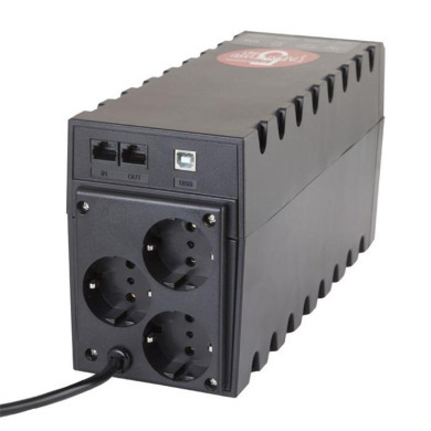Powercom RPT-800AP, 3 x евро, USB (00210190)