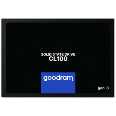 Накопичувач SSD 960GB Goodram CL100 GEN.3 2.5" SATAIII 3D TLC (SSDPR-CL100-960-G3)