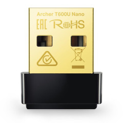 Бездротовий адаптер TP-Link Archer T600U Nano (AC600, mini)