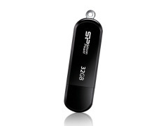 USB 32Gb Silicon Power LuxMini 322 Black (SP032GBUF2322V1K)