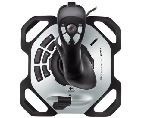 Logitech Extreme 3D Pro (942-000031) черно-белый USB