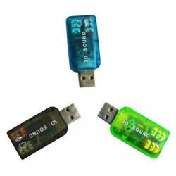 USB-sound card (5.1) 3D sound (Windows 7 ready)