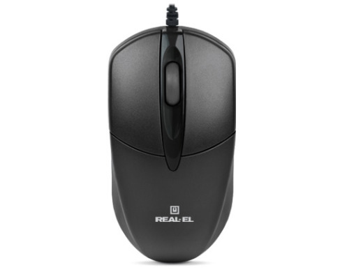Мышка REAL-EL RM-211 USB Black Мышка REAL-EL RM-211 USB Black