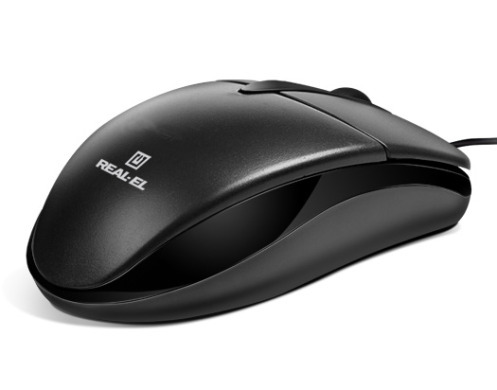 Мышка REAL-EL RM-211 USB Black Мышка REAL-EL RM-211 USB Black