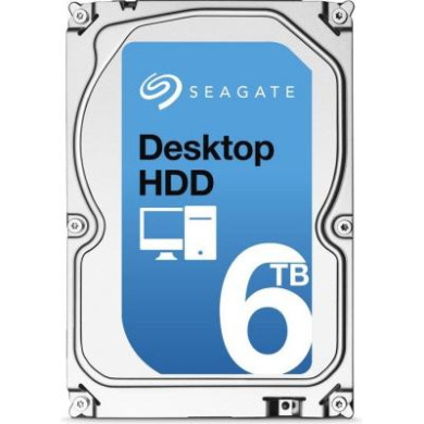 HDD SATA 6.0TB Seagate Desktop HDD 7200rpm 128MB (ST6000DM001)