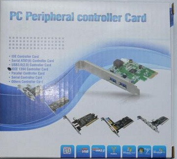 PCI 4xFirewire (IEEE 1394) VIA chip Atcom