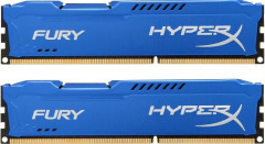 DDR3 2x4GB/1600 Kingston HyperX Fury Blue (HX316C10FK2/8)