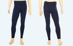 Термобелье мужское нижние длинные штаны (кальсоны) ST-2069 (черный, S-3XL-рост 170-185см)