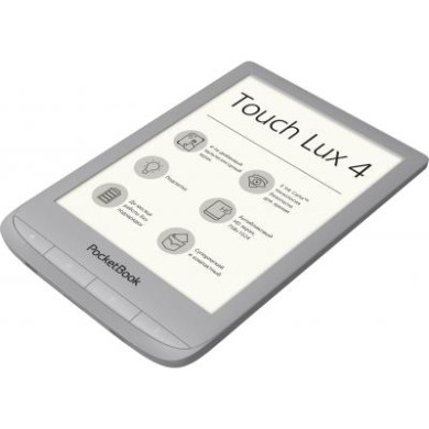 PocketBook 627 Touch Lux4 Silver (PB627-S-CIS)