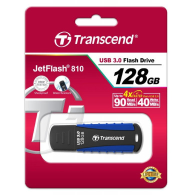 USB флеш накопитель Transcend 128GB JetFlash 810 Rugged USB 3.0 (TS128GJF810) USB флеш накопитель Transcend 128GB JetFlash 810 Rugged USB 3.0 (TS128GJF810)