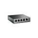 Коммутатор TP-Link TL-SF1005P (1xFE, 4xFe PoE, max 53W)