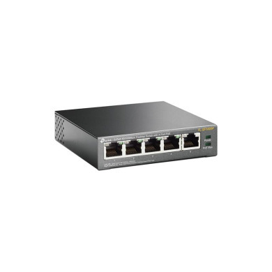 Коммутатор TP-Link TL-SF1005P (1xFE, 4xFe PoE, max 53W)