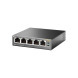 Коммутатор TP-Link TL-SF1005P (1xFE, 4xFe PoE, max 53W)
