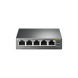 Коммутатор TP-Link TL-SF1005P (1xFE, 4xFe PoE, max 53W)