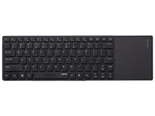 Клавиатура RAPOO E6700, Bluetooth с тачпадом, черная