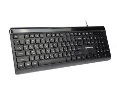 Клавіатура REAL-EL Comfort 7085 Ukr Black
