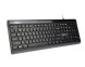 Клавіатура REAL-EL Comfort 7085 Ukr Black