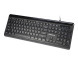 Клавіатура REAL-EL Comfort 7085 Ukr Black