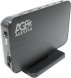 AgeStar для подключения SATA HDD 3.5", USB3.0, Black (3UB3A8-6G)