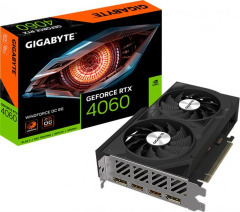 GIGABYTE GeForce RTX4060 8Gb WINDFORCE OC (GV-N4060WF2OC-8GD)