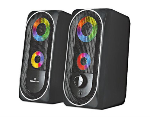 Акустична система REAL-EL S-110 USB Black (EL121100009)