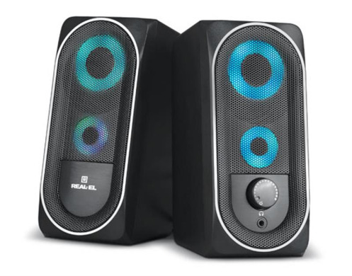 Акустична система REAL-EL S-110 USB Black (EL121100009)