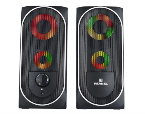 Акустична система REAL-EL S-110 USB Black (EL121100009)