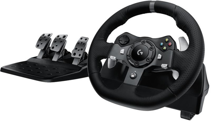 Кермо Logitech G920 Driving Force PC/Xbox One Black (941-000123) Кермо Logitech G920 Driving Force PC/Xbox One Black (941-000123)