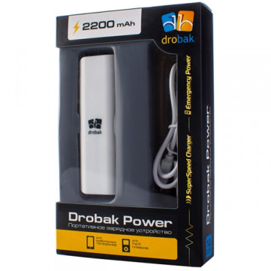 Drobak Power 2200mAh White (606807)